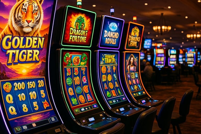 claratehc's slot machine cabinets