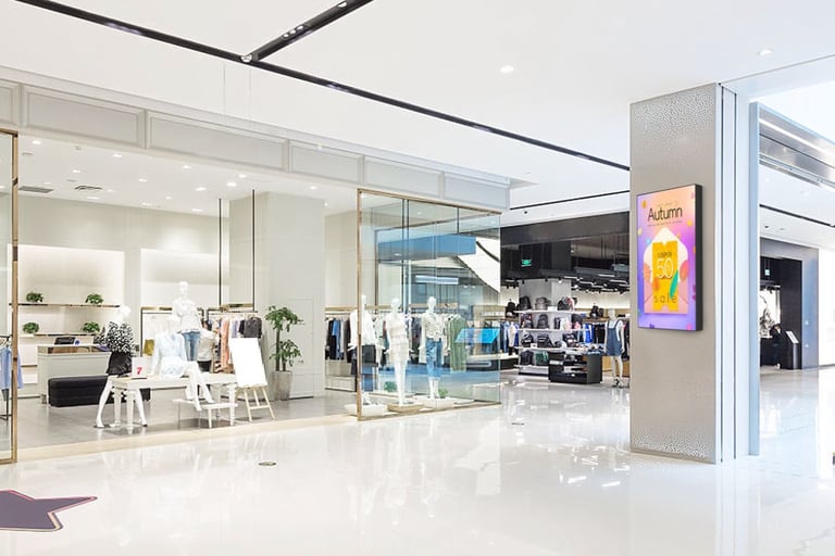 claratech's Smart lightbox Displays