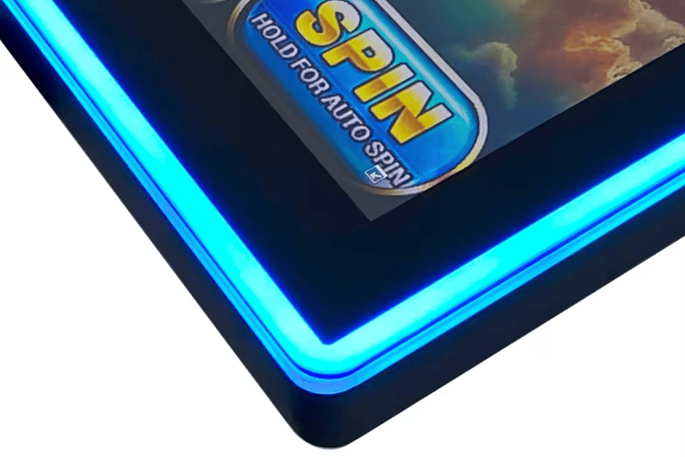 claratech's halo screen for slot gaming machiens