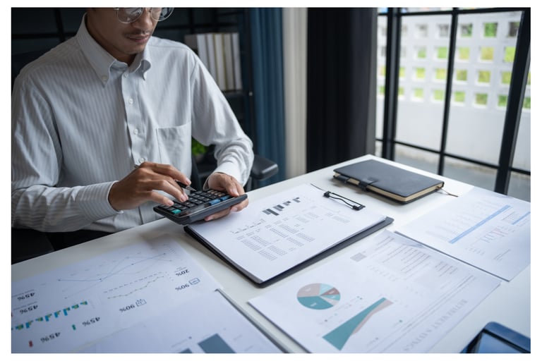 Person working on audits and compliance