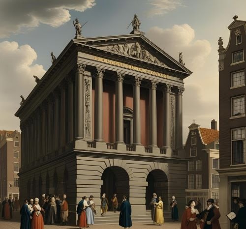 world’s first stock exchange in Amsterdam
