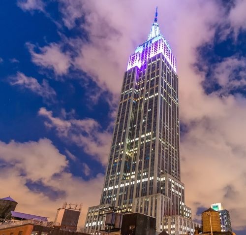 Empire State building in New York