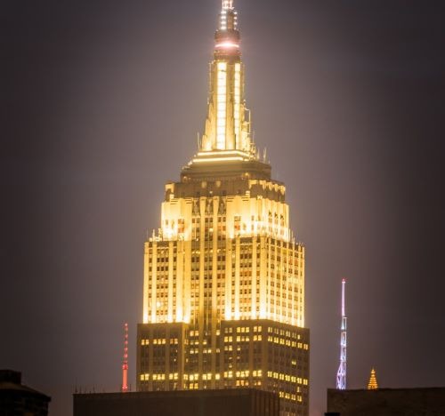 Empire State building in New York