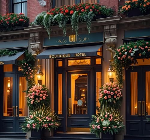 New York hotel from the outside