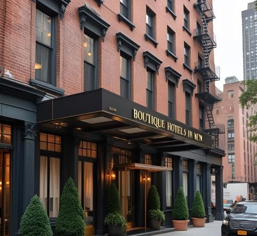 New York hotel from the outside