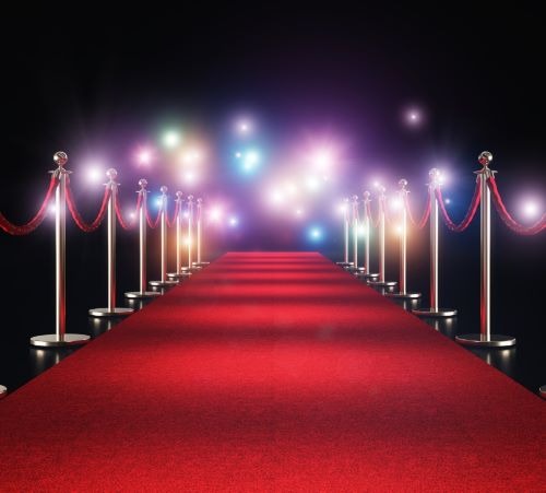 a red carpet 