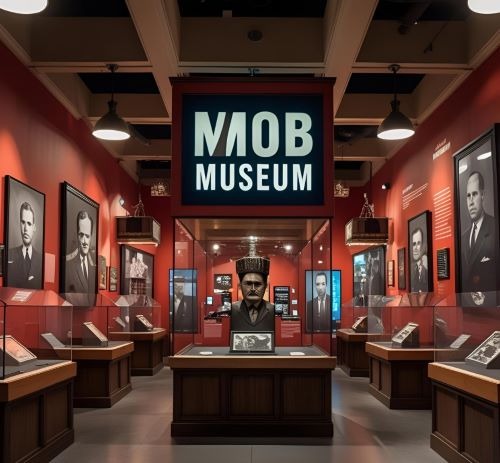 Mob museum in Las vegas from inside