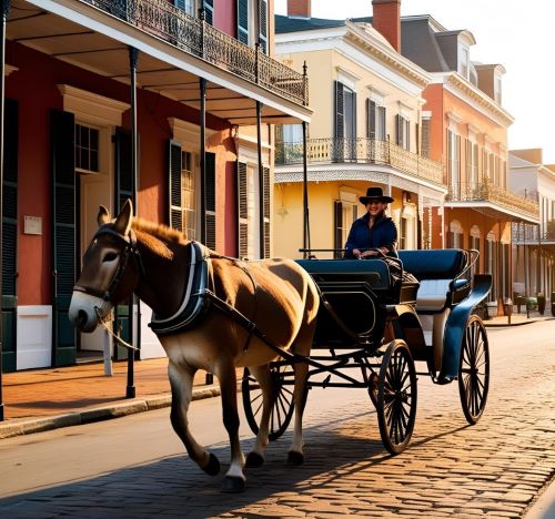 New Orleans carriage ride