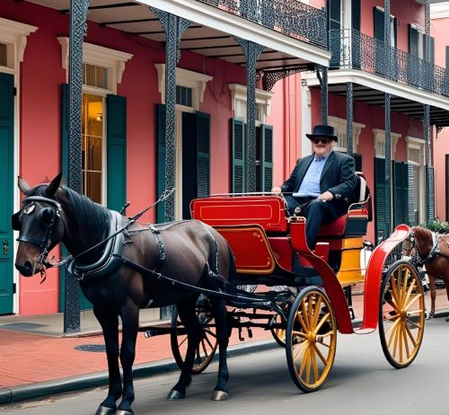 New Orleans carriage ride