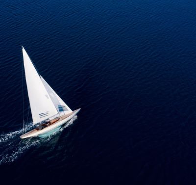 a sailboat sailing on the water
