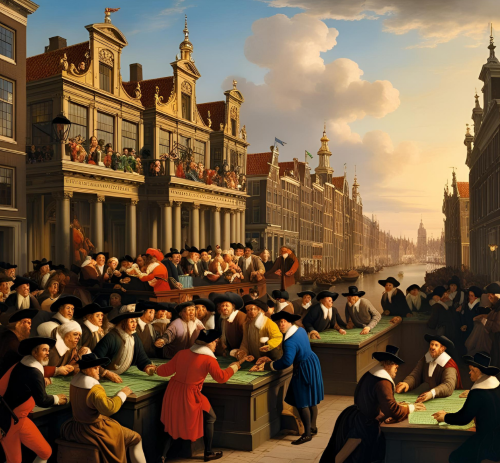 world’s first stock exchange in Amsterdam