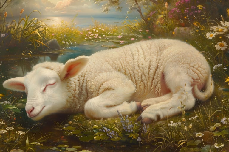 Psalm 23 The Lord is my shepherd