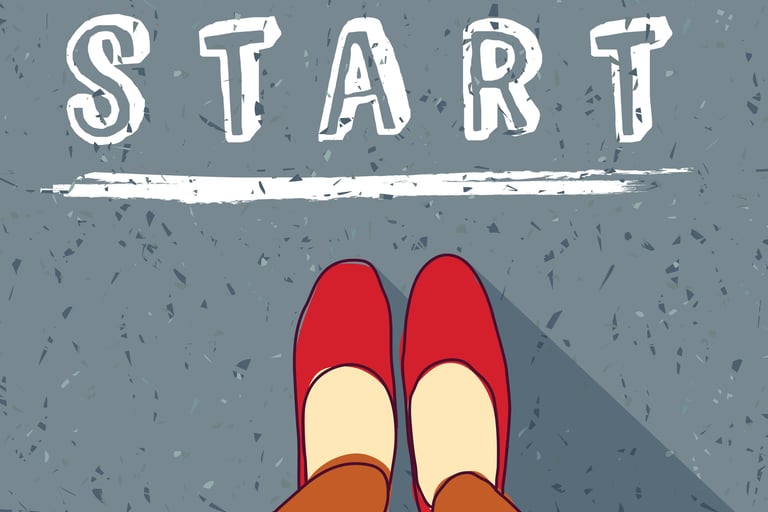 Take the first step in your faith walk