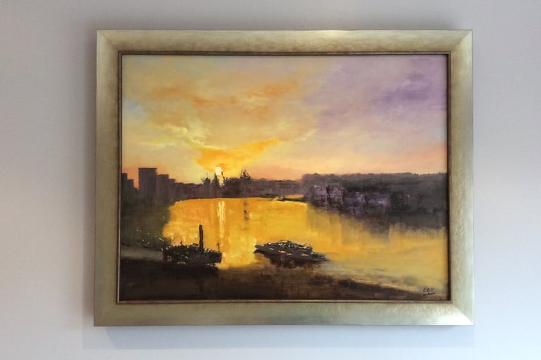 Vauxhall on the thames.