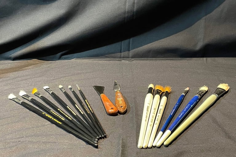 paint brushes