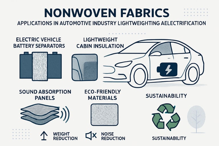 Nonwoven automobile use