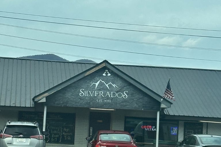 Storefront at Silverados in Black Mountain, NC, located near areas we provide locksmith services