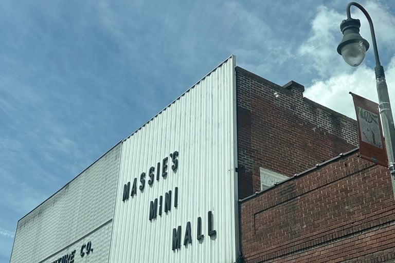 Massie's Mini Mall in Downtown Waynesville- locksmith service area