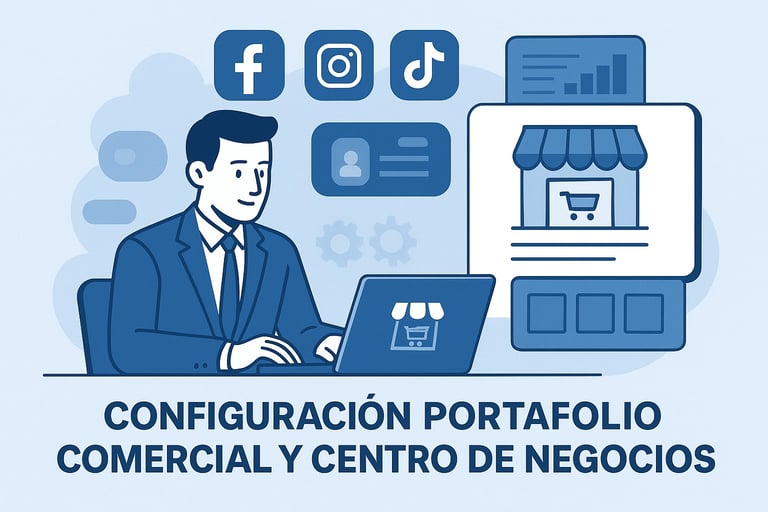 Centralización de tiendas y anuncios en Meta Business y TikTok Business Center