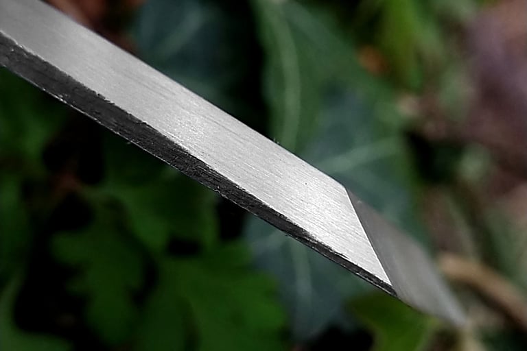 Affûtage angle forge