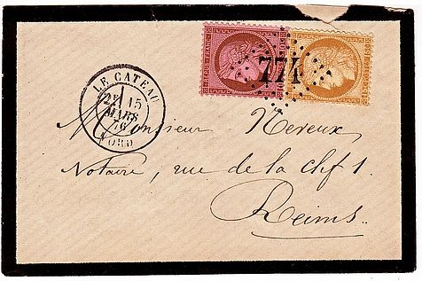 Losange Gros Chiffres 774 refaits et type 18.