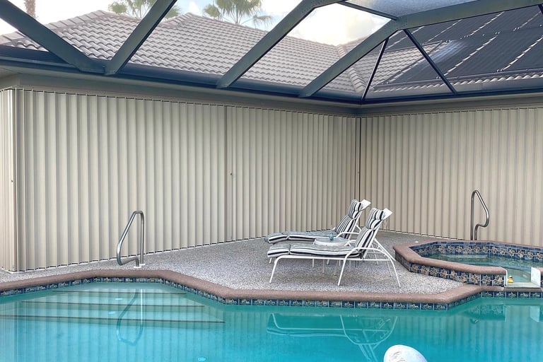 All Screen Solutions - Accordion Shutters