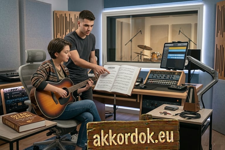 Gitár tanfolyam online - hátrányok