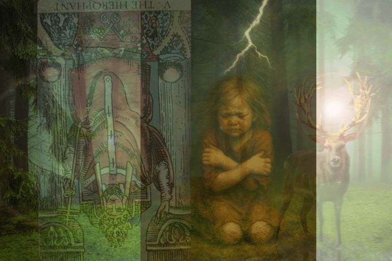 Symbolizing trauma disruption, child exile, and the return of instinctual guidance through Chiron 