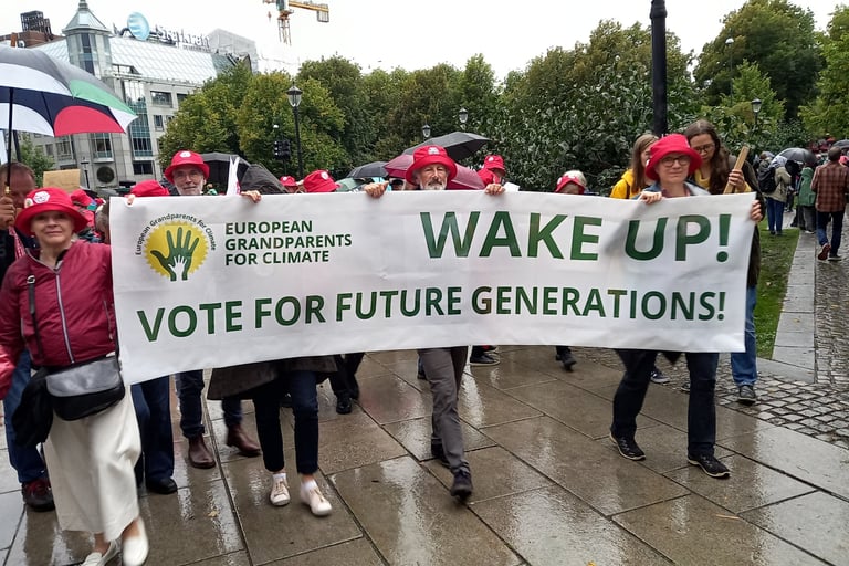 OGC joins European Grandparents for Climate