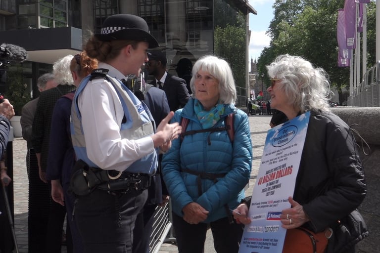OGC Barclays Protest 1