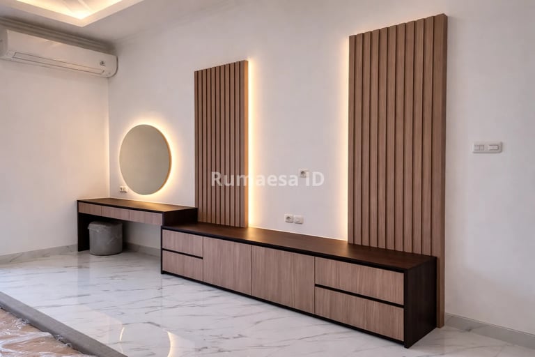 Backdrop tv minimalis modern