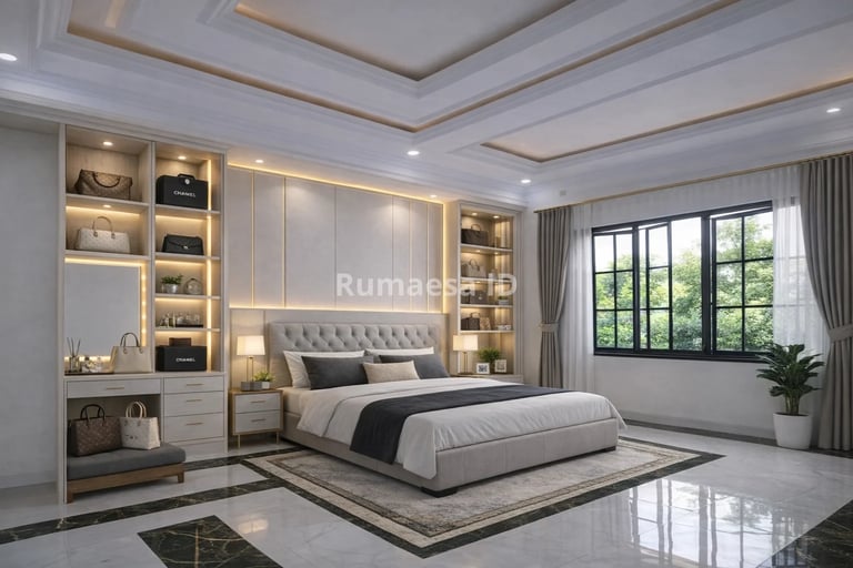 interior kamar tidur mewah rumaesa id