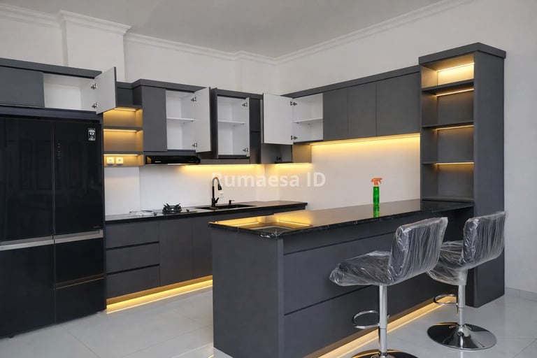 jasa pembuatan kitchen set minimalis