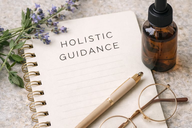 Holistic herbal guidance and personalized wellness support