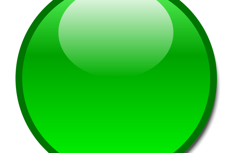 a green buttoned buttoned up to a button