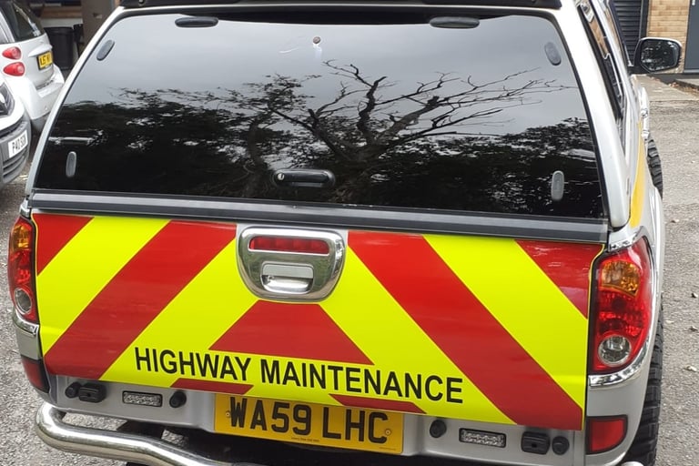 Rear of Highway Maintenance