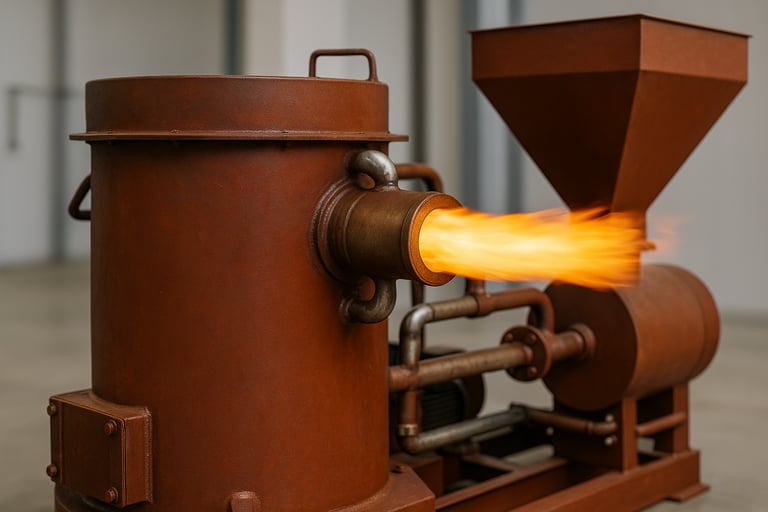 Biomass Gasification Burner