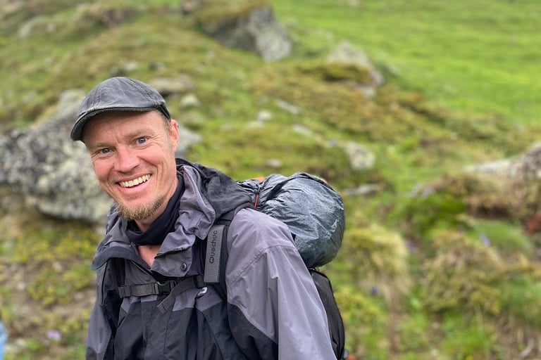 erik alpen italië glimlach