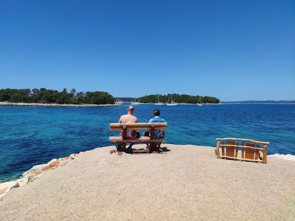 Dirk und Rene im Urlaub