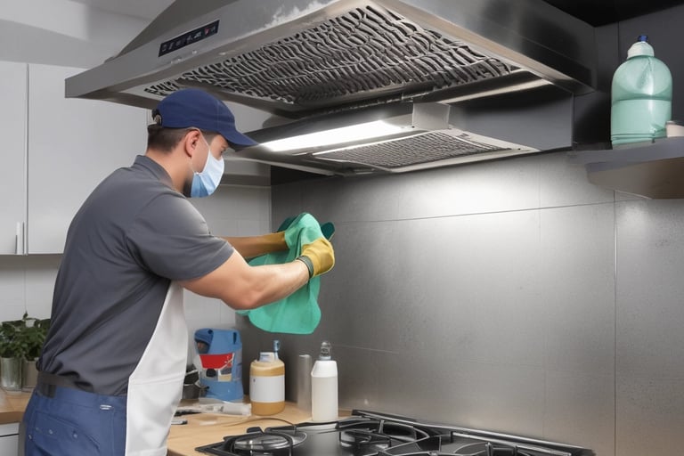 Kitchen duct cleaning company Qatar