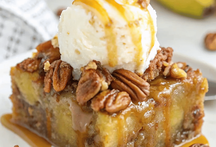 cake with nuts on a plate