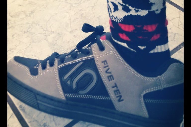 five ten shoes for  better grip on pedals