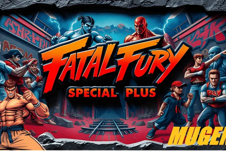 a video game of fatal fury special plus edition
