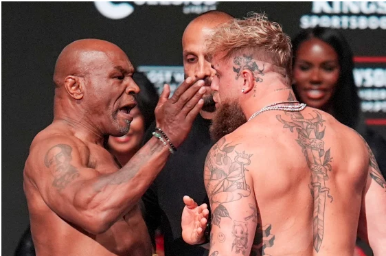 hot mike tyson vs jack Paul