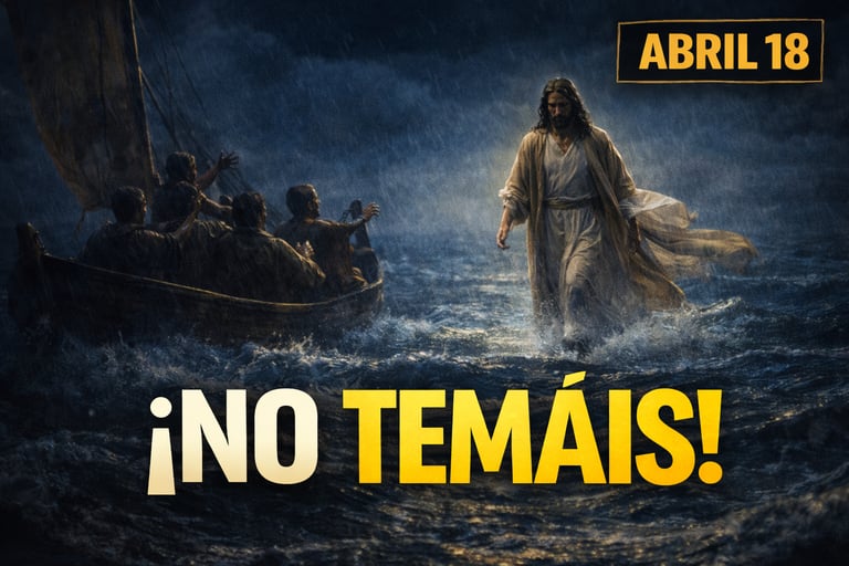 Evangelio de hoy Sábado 18 de Abril de 2026