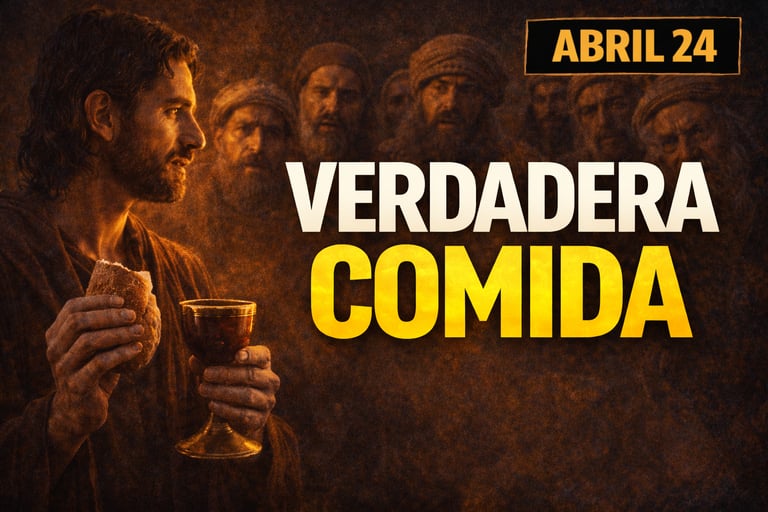 Evangelio de hoy VIERNES 24 de Abril de 2026