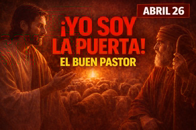 Evangelio de hoy DOMINGO 26 de Abril de 2026