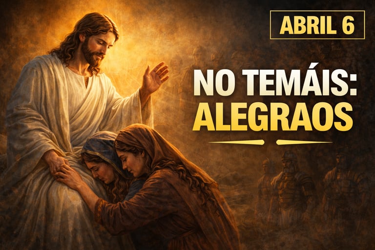 Evangelio de hoy Lunes 6 de Abril de 2026