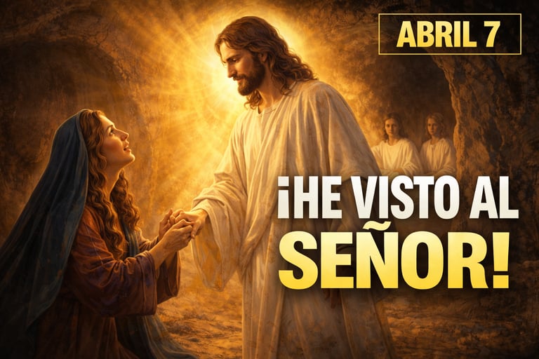 Evangelio de hoy Martes 7 de Abril de 2026