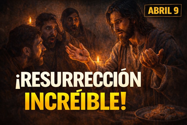 Evangelio de hoy Jueves 9 de Abril de 2026